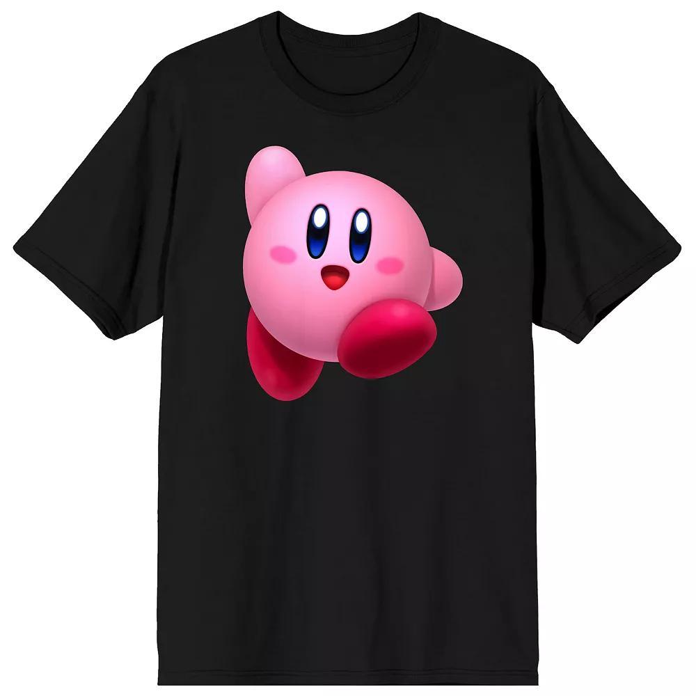 Men's Kirby Pink Mochi Says Hi Tee,  Product Image