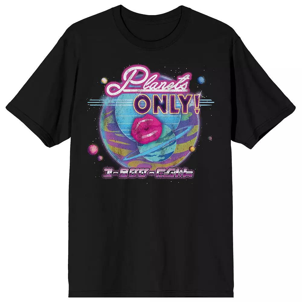 Men's Rick & Morty Planets Only Short Sleeve Graphic T-Shirt,  Product Image