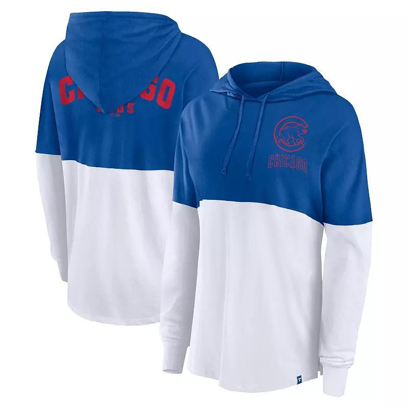 Women's Fanatics Navy/White Boston Red Sox Backup Option Pullover Hoodie, Size: XS, Blue Product Image