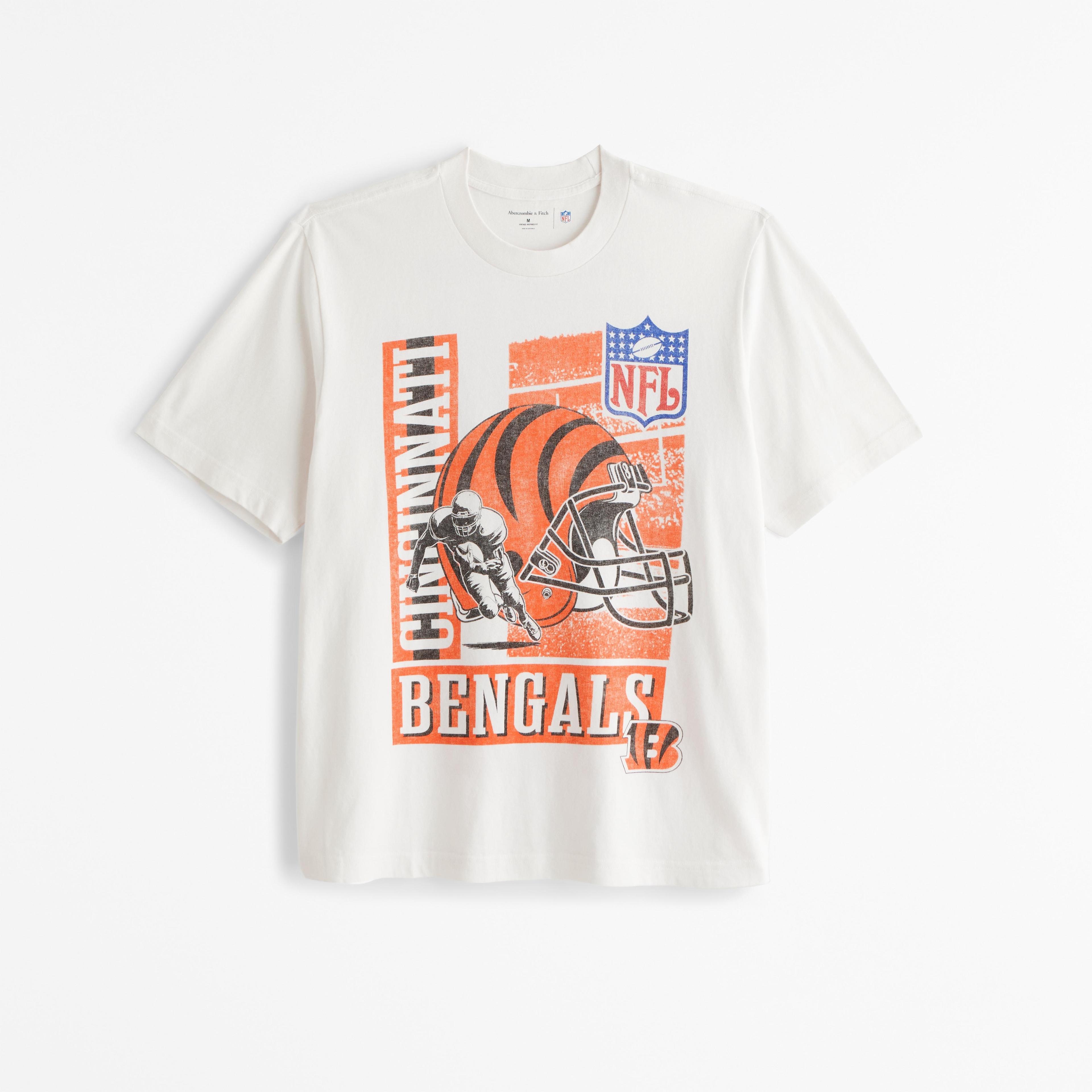 Cincinnati Bengals Vintage-Inspired Graphic Tee Product Image