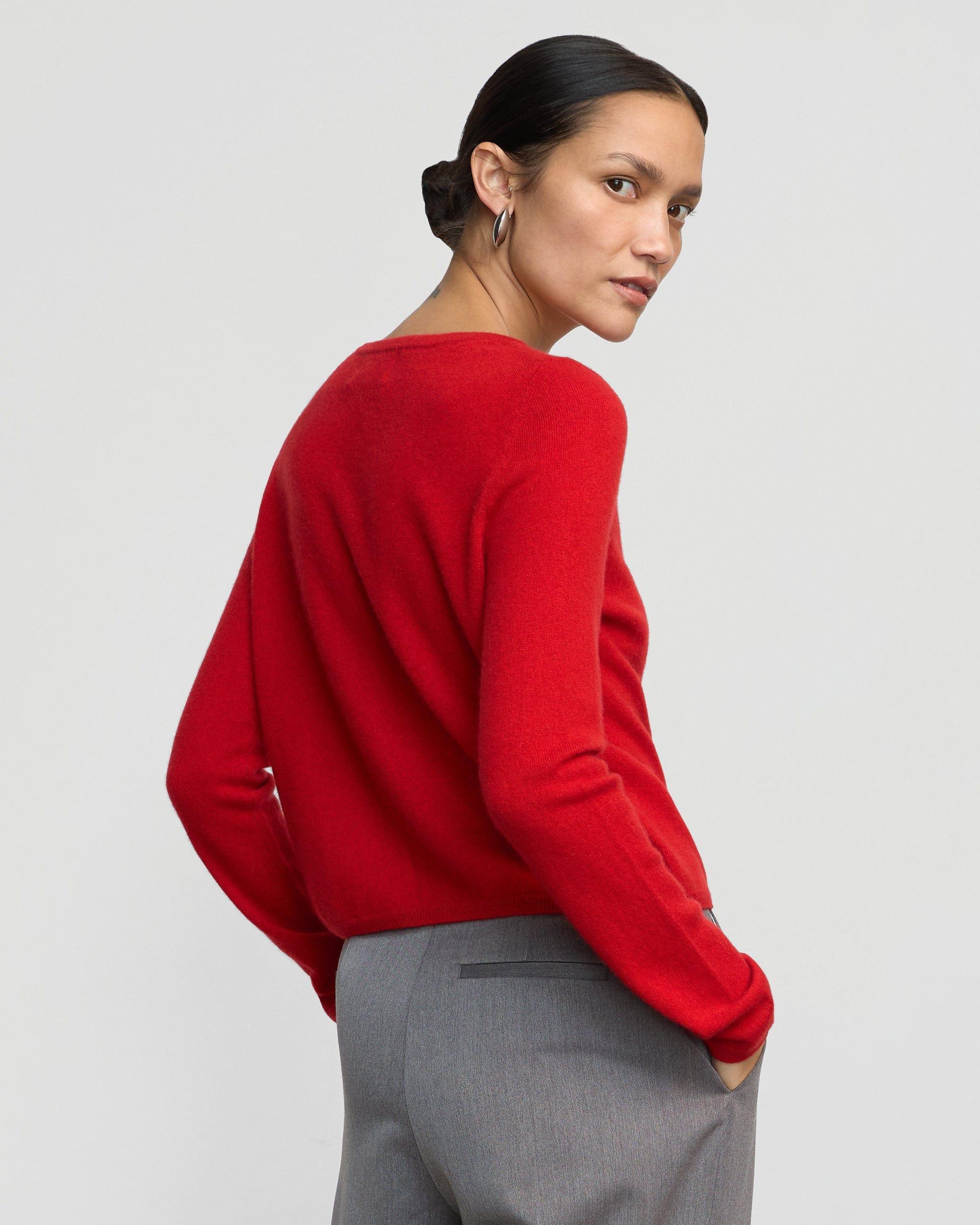 Emme Cashmere Button Cardigan Product Image