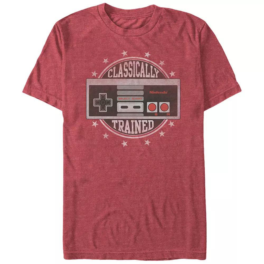 Big & Tall Nintendo Classically Trained Graphic Tee, Men's,  Product Image