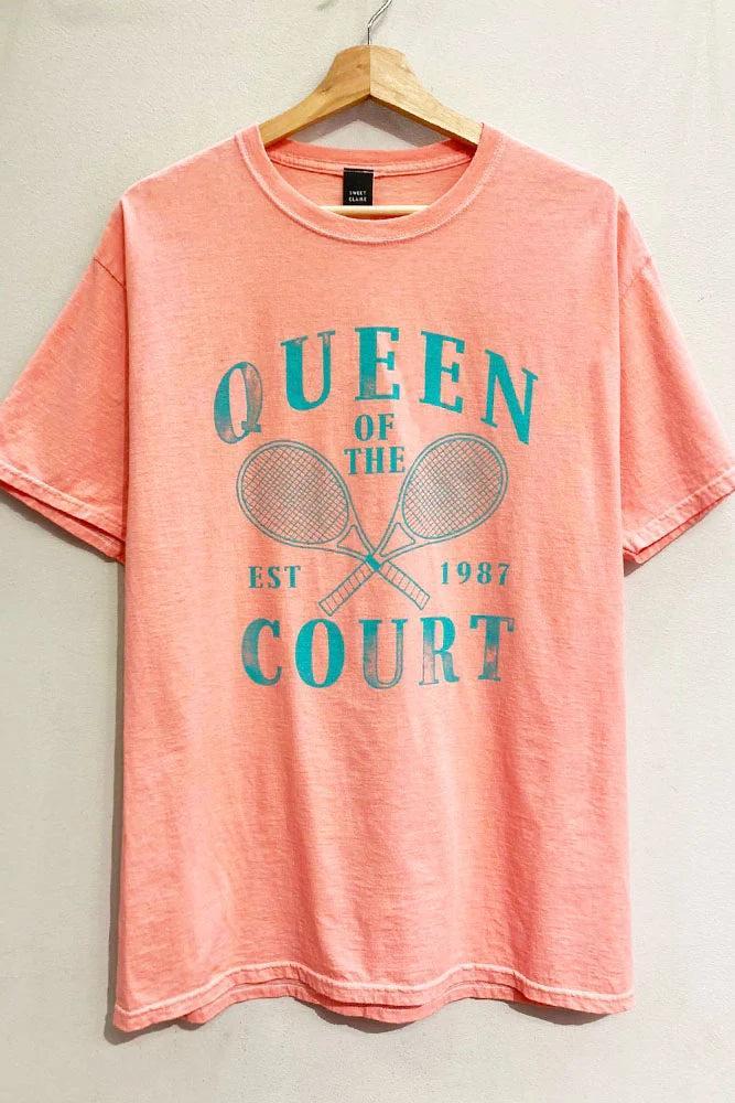 Queen of the Court Graphic Tee Product Image