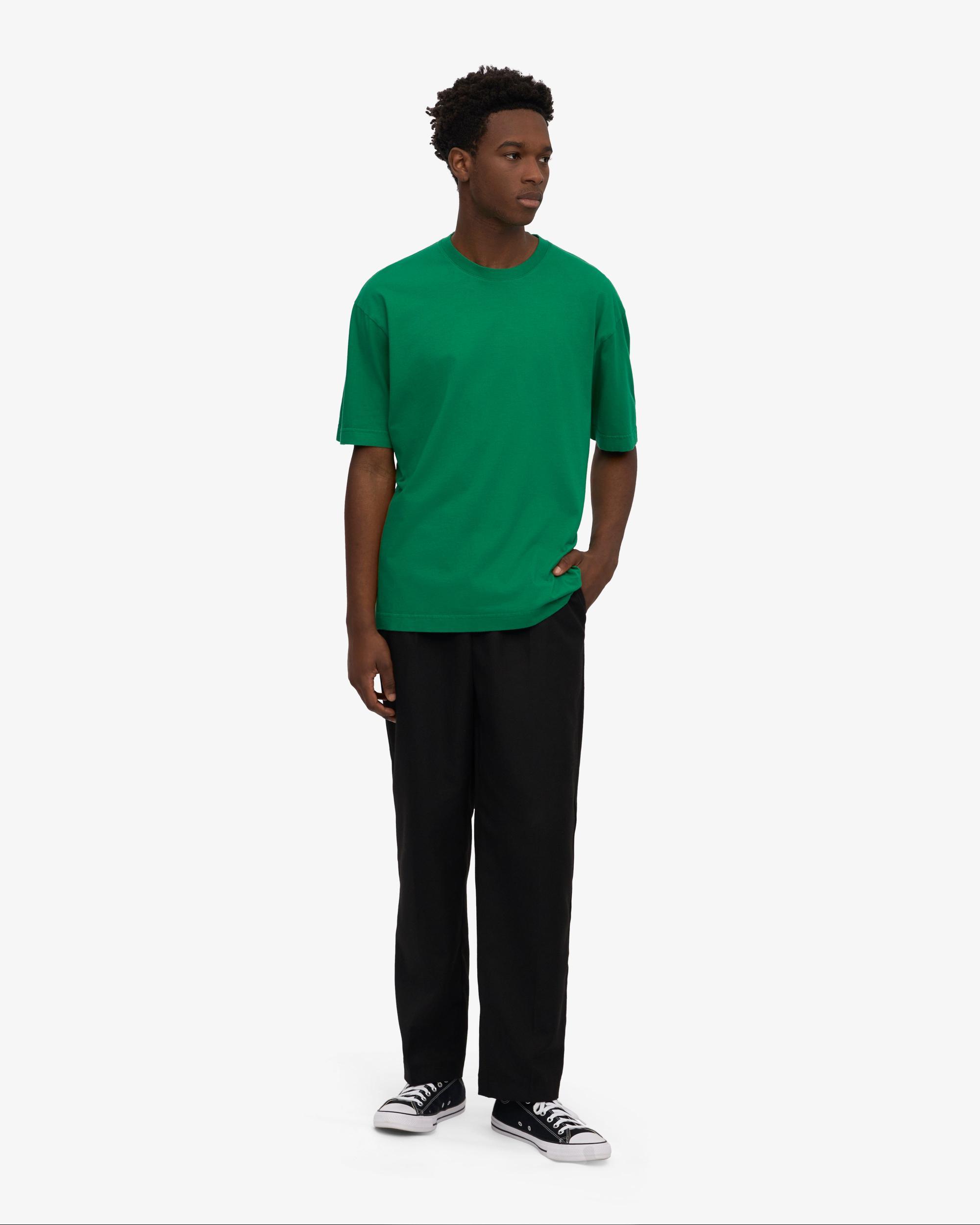 Oversized Organic T-Shirt - Kelly Green Product Image