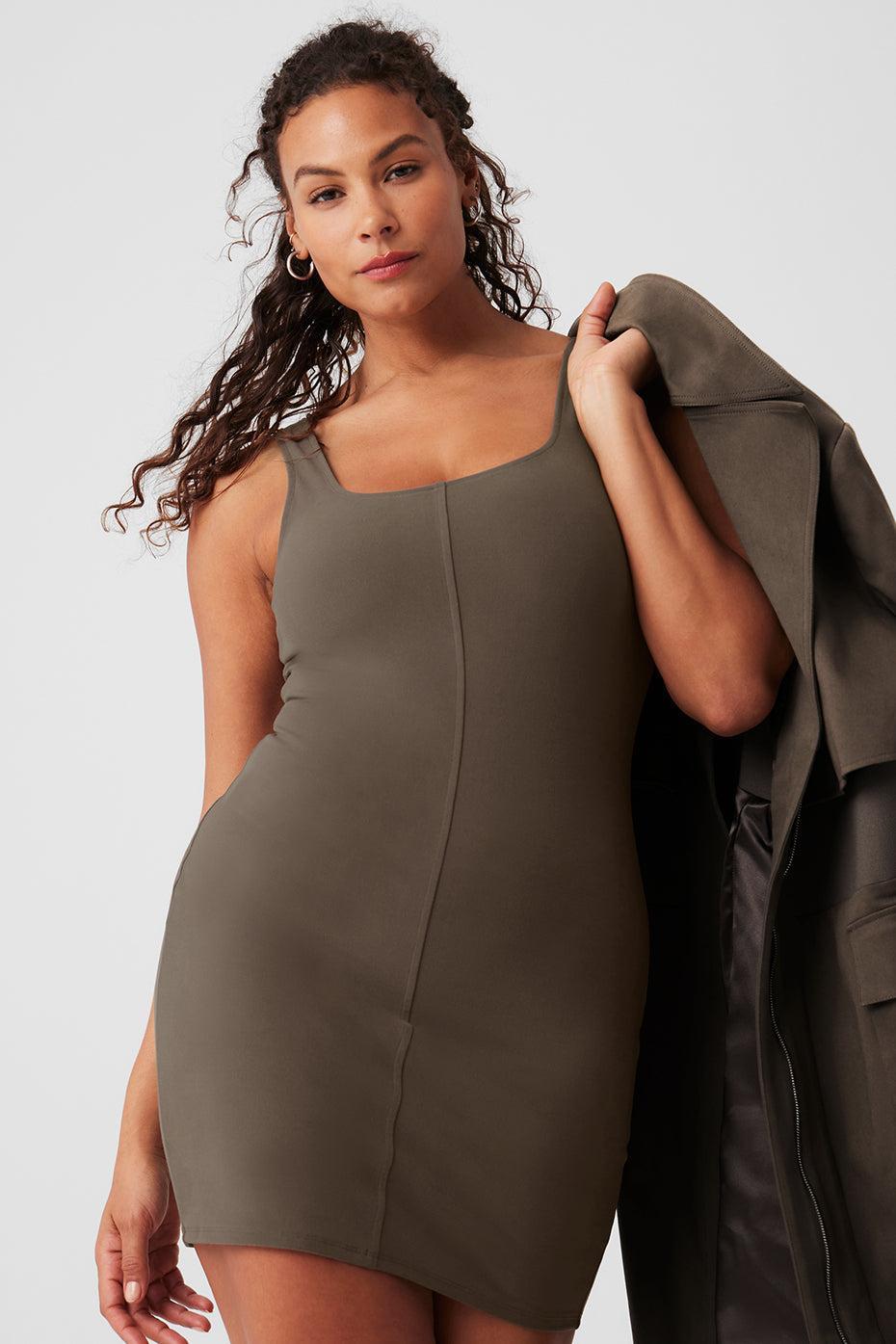 Alosoft Head Start Dress - Olive Tree Product Image