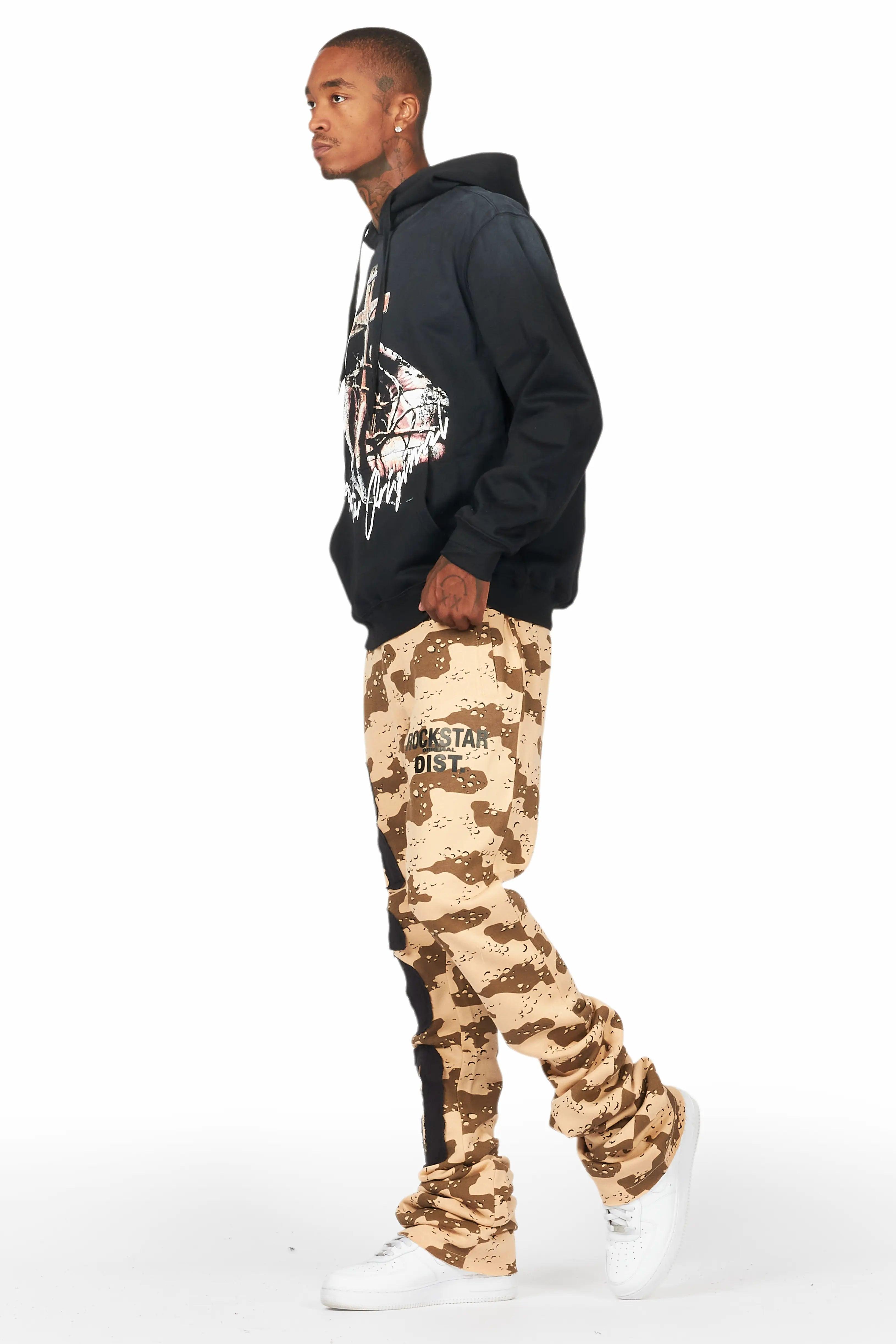 Bansi Desert Camo Super Stacked Trackpant Male Product Image