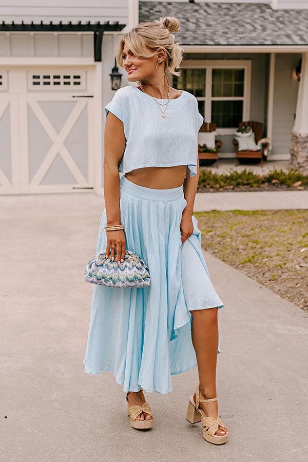 Tranquil Tides Crop Top Product Image