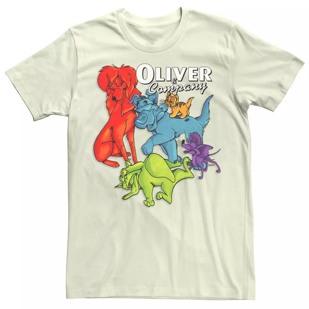 Men's Oliver And Company Dancing Cast Tee, Size: Small, Natural Product Image