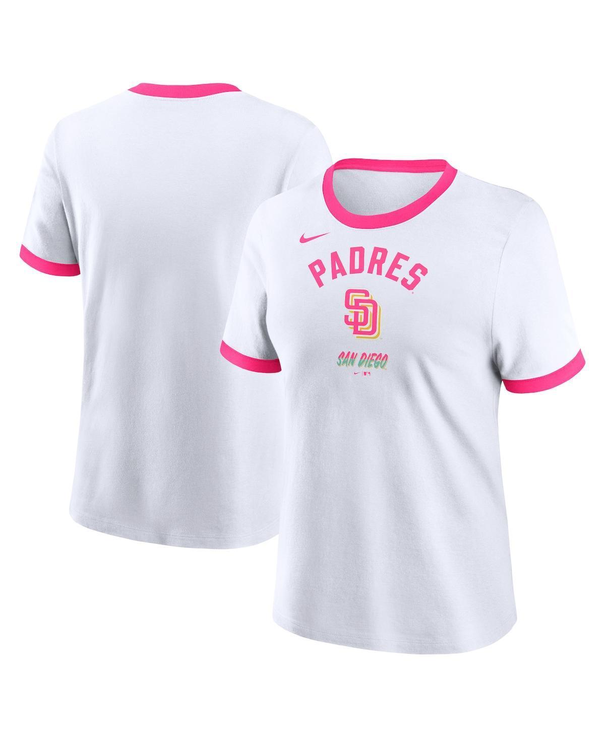 San Diego Padres City Connect Nike Women's MLB Ringer T-Shirt Product Image