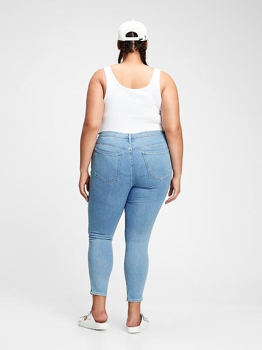 Mid Rise True Skinny Jeans Product Image