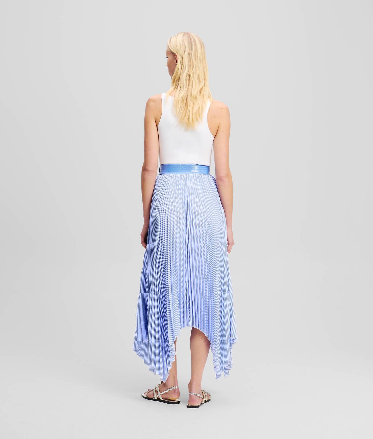 ASYMMETRIC PLEATED SKIRT  Product Image