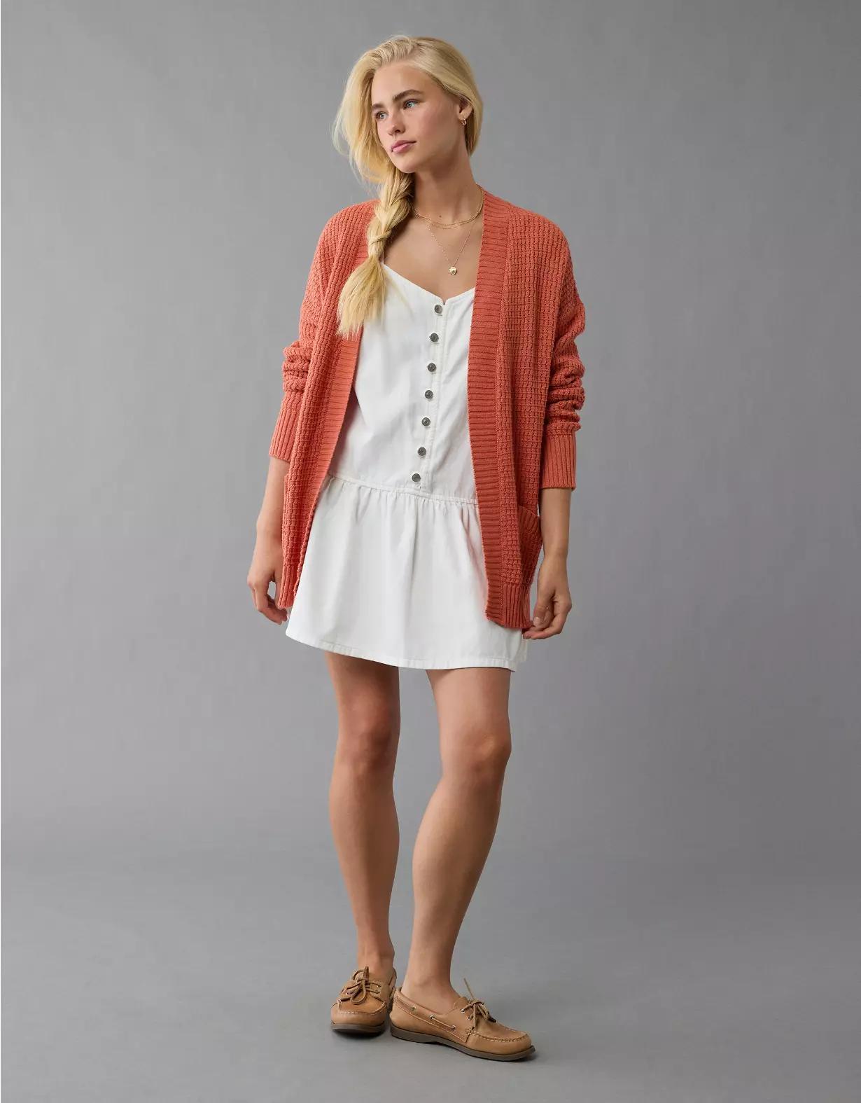 AE Open Stitch Cardigan Product Image