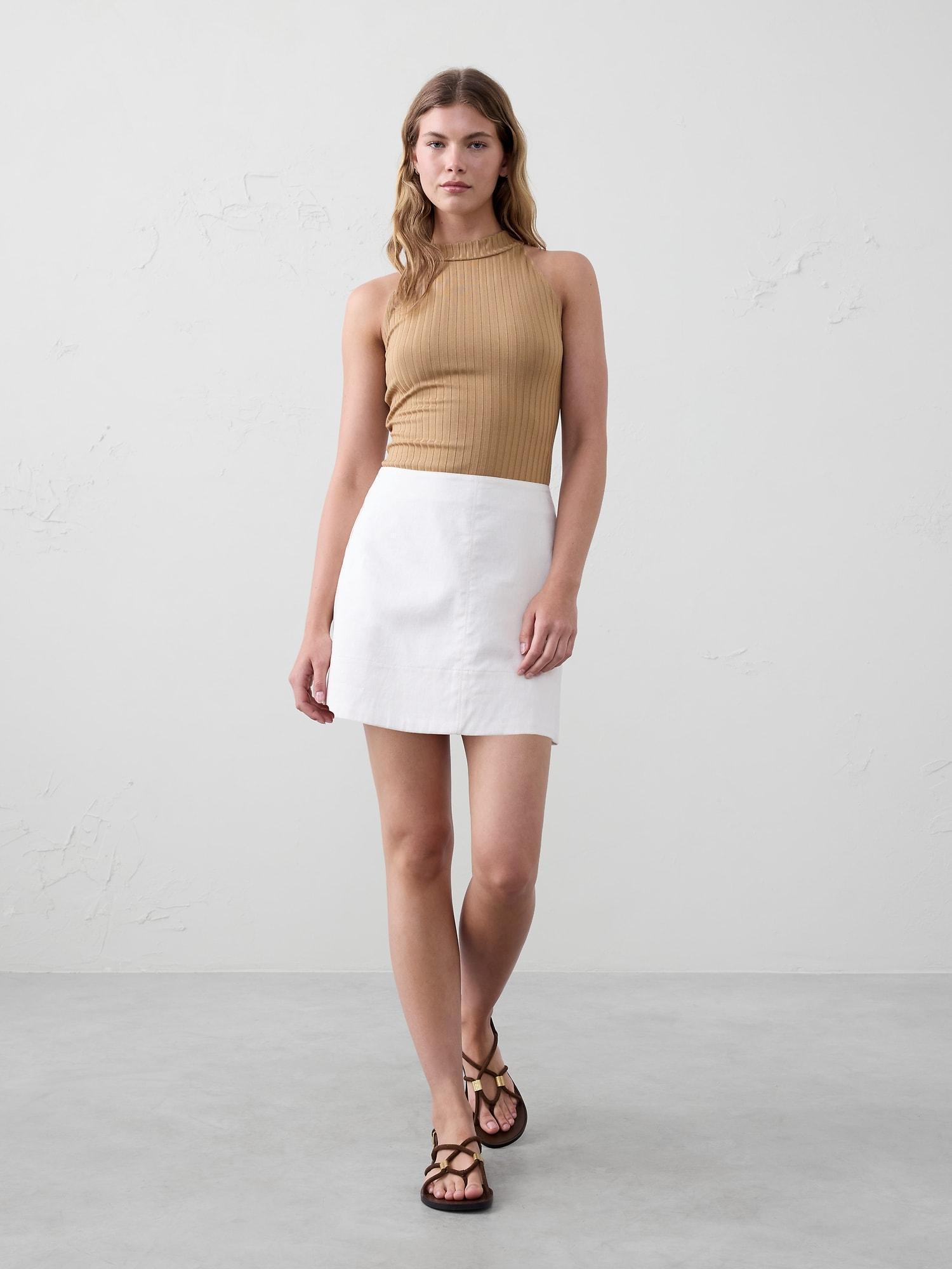 Wide Ribbed Halter Top Product Image