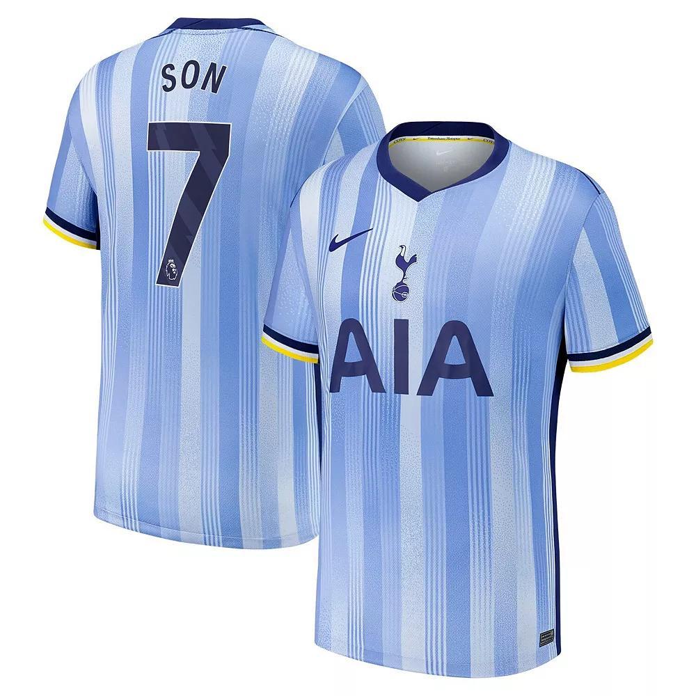 Men's Nike Son Heung-Min Blue Tottenham Hotspur 2024/25 Away Replica Player Jersey, Size: XL, Tot Blue Product Image