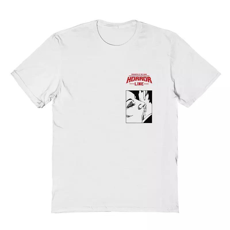 Men's Dracula Bites Graphic Tee, Size: Small, White Product Image