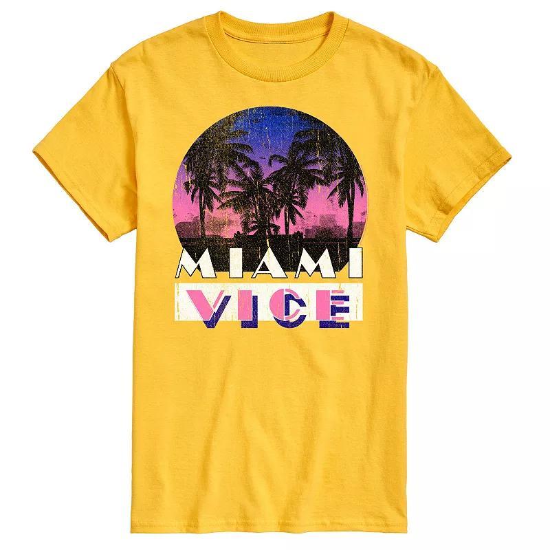 Men's Miami Vice Life Tee, Size: Small, Yellow Product Image