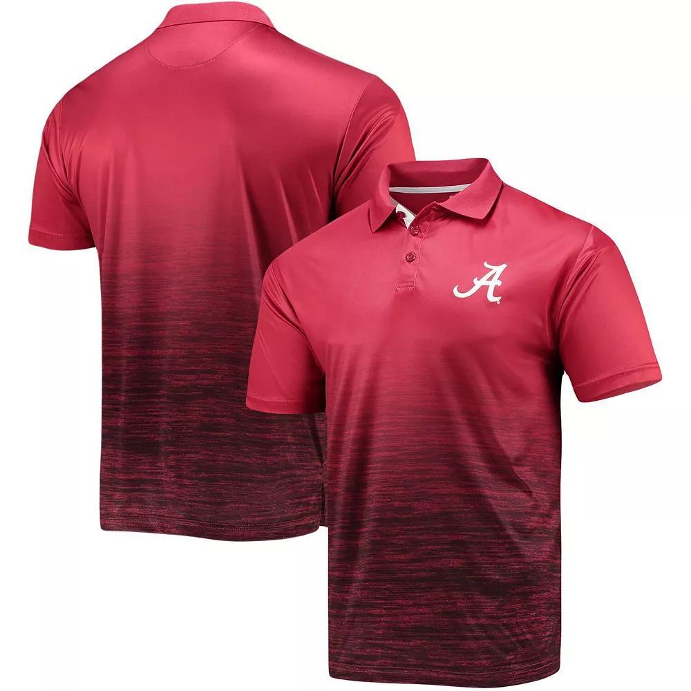 Men's Colosseum Crimson Alabama Crimson Tide Marshall Polo,  Product Image