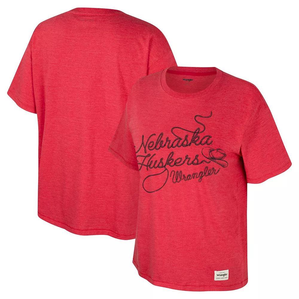 Women's Colosseum x Wrangler Scarlet Nebraska Huskers Lasso Over Product Image
