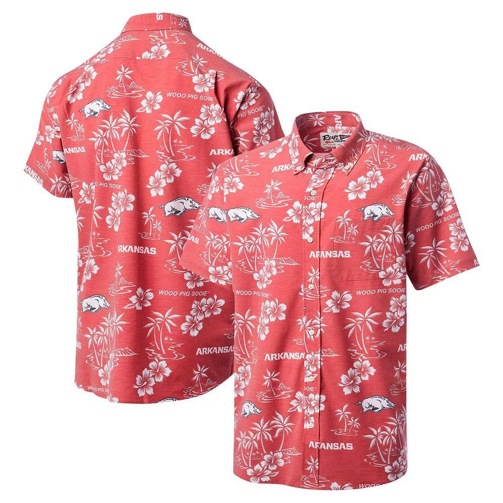 Men's Reyn Spooner Cardinal Arkansas Razorbacks Classic Button-Up Shirt,  Product Image