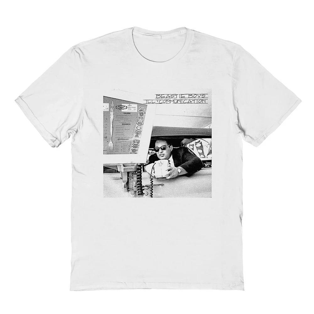 Men's Beastie Boys Cover Ill Communication Graphic Tee, Size: Large, White Product Image