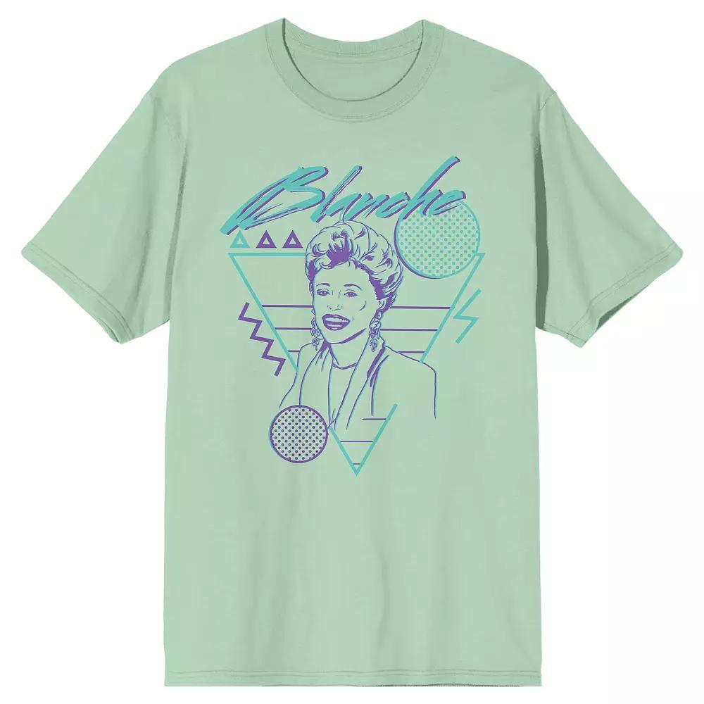 Men's Golden Girls Blanche Retro Tee, Size: XL, Green Product Image