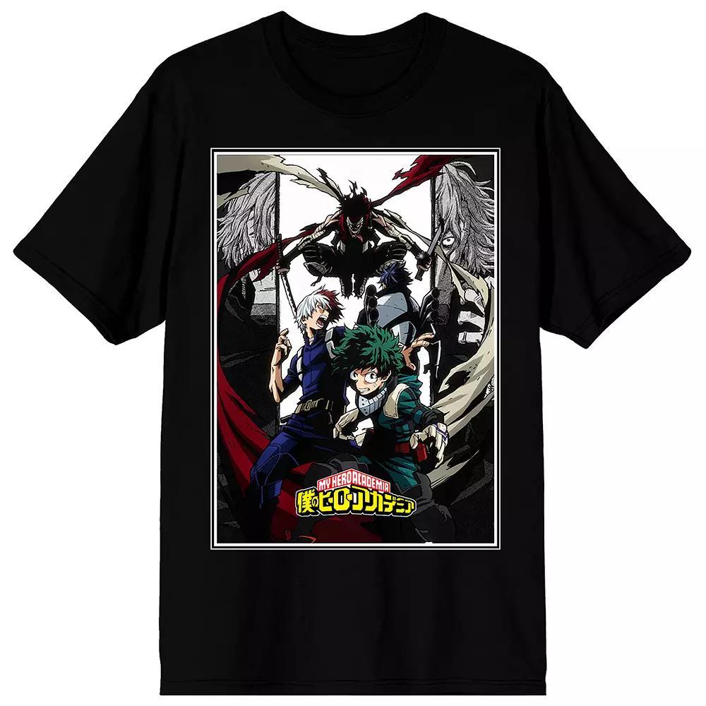 Men's My Hero Academia Todoroki Graphic Tee, Size: Large, Black Product Image