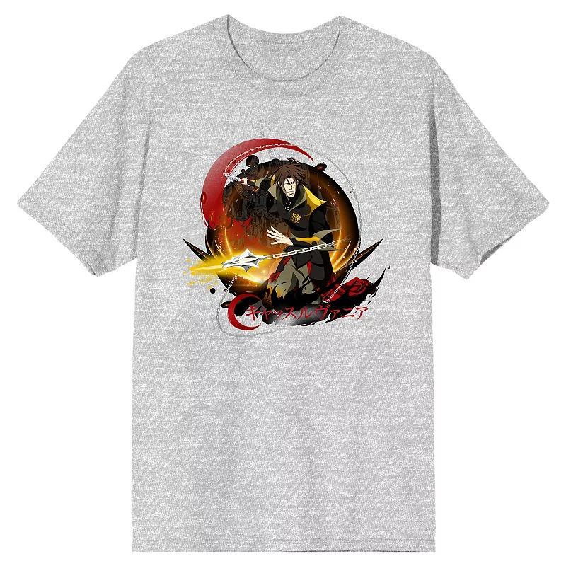 Men's Castlevania Trevor Belmont Poster Tee, Size: XXL, Grey Product Image