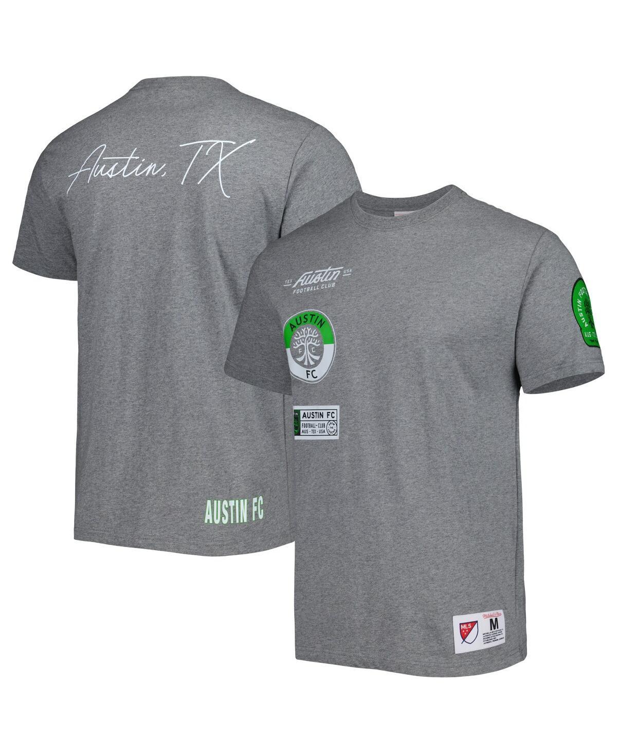 Men Mitchell & Ness Gray Austin FC City Tee, Men's, Size: 2XL, Afc Grey Product Image