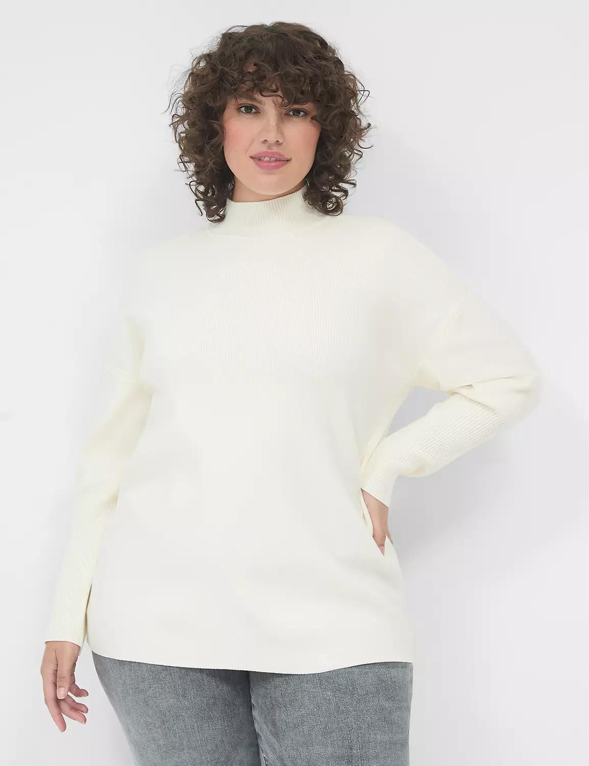 Mock-Neck Sweater Product Image