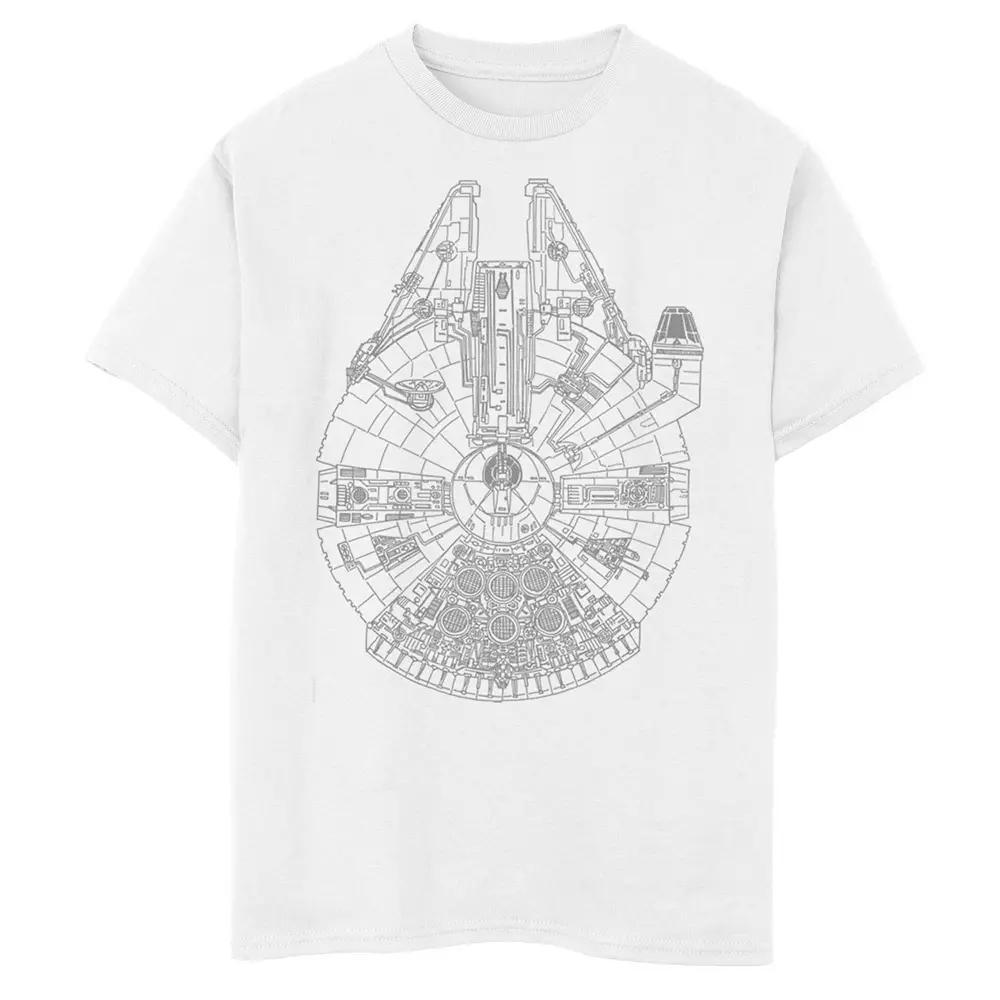 Boys 6-20 Star Wars Millennium Falcon Graphic Tee, Boy's,  Product Image
