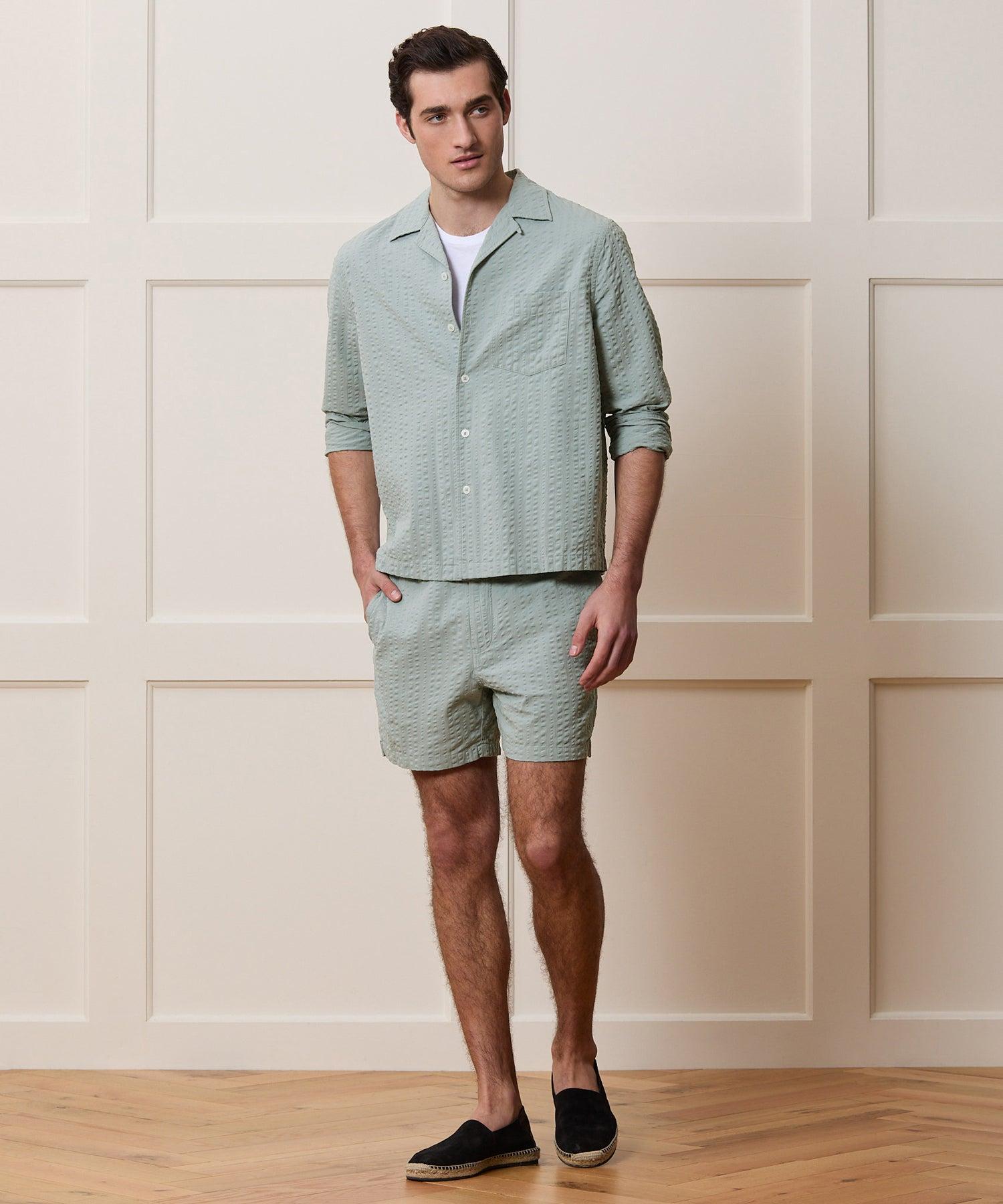 5" Seersucker Beachcomber Short Product Image