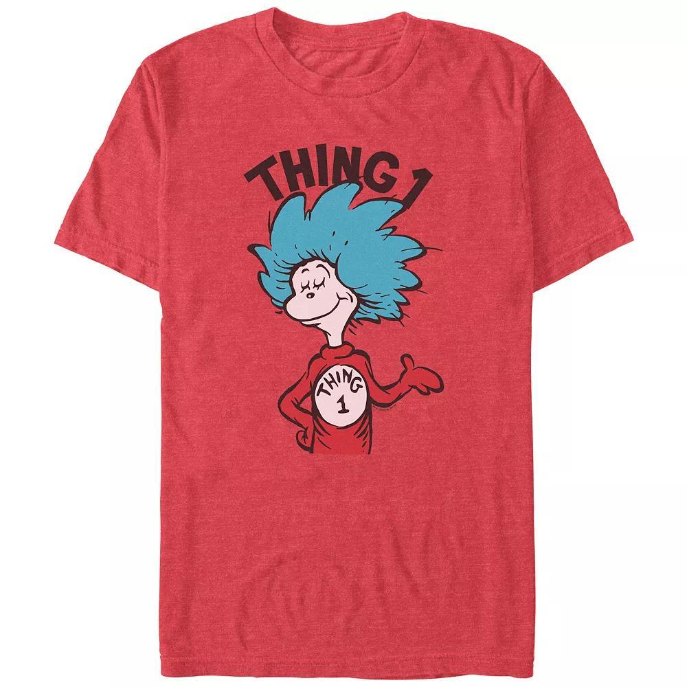 Big & Tall Dr. Seuss Thing 1 Graphic Tee, Men's,  Product Image