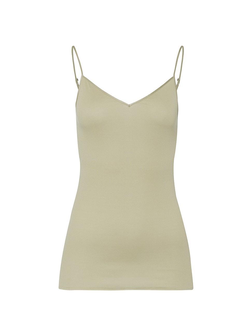 Seamless Cotton V-Neck Camisole Product Image