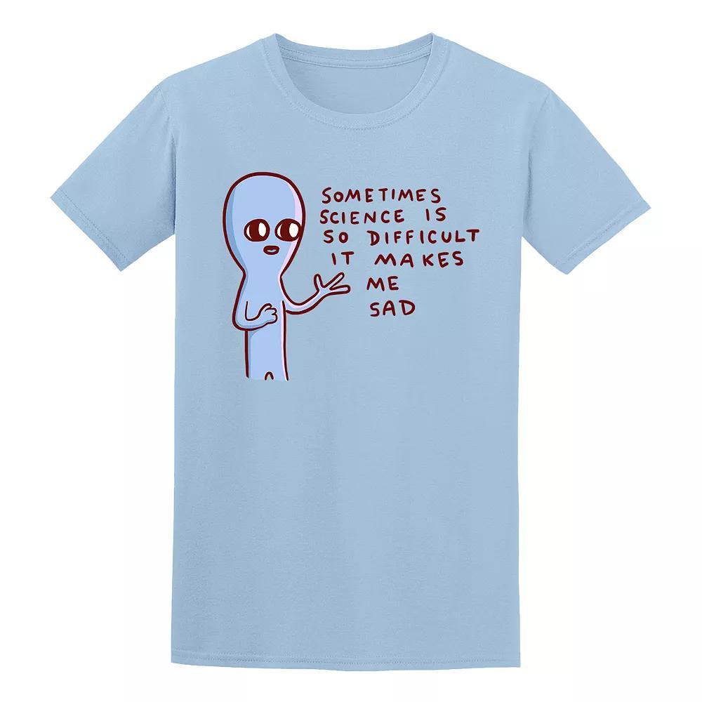 Men's COLAB89 by Threadless Strange Planet Tee, Size: XXL, Light Blue Product Image