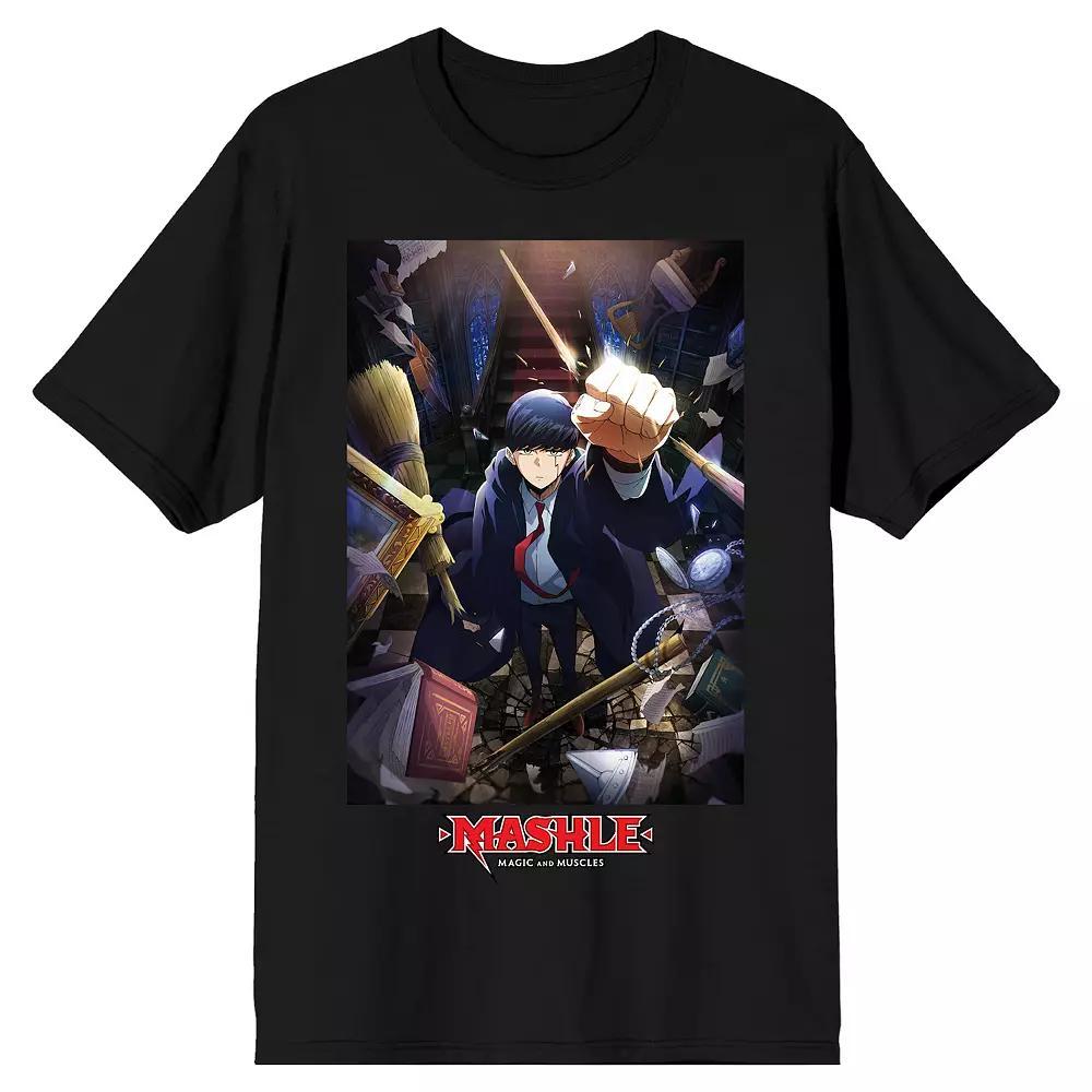 Men's Mashle Magic And Muscles Short Sleeve Graphic Tee,  Product Image