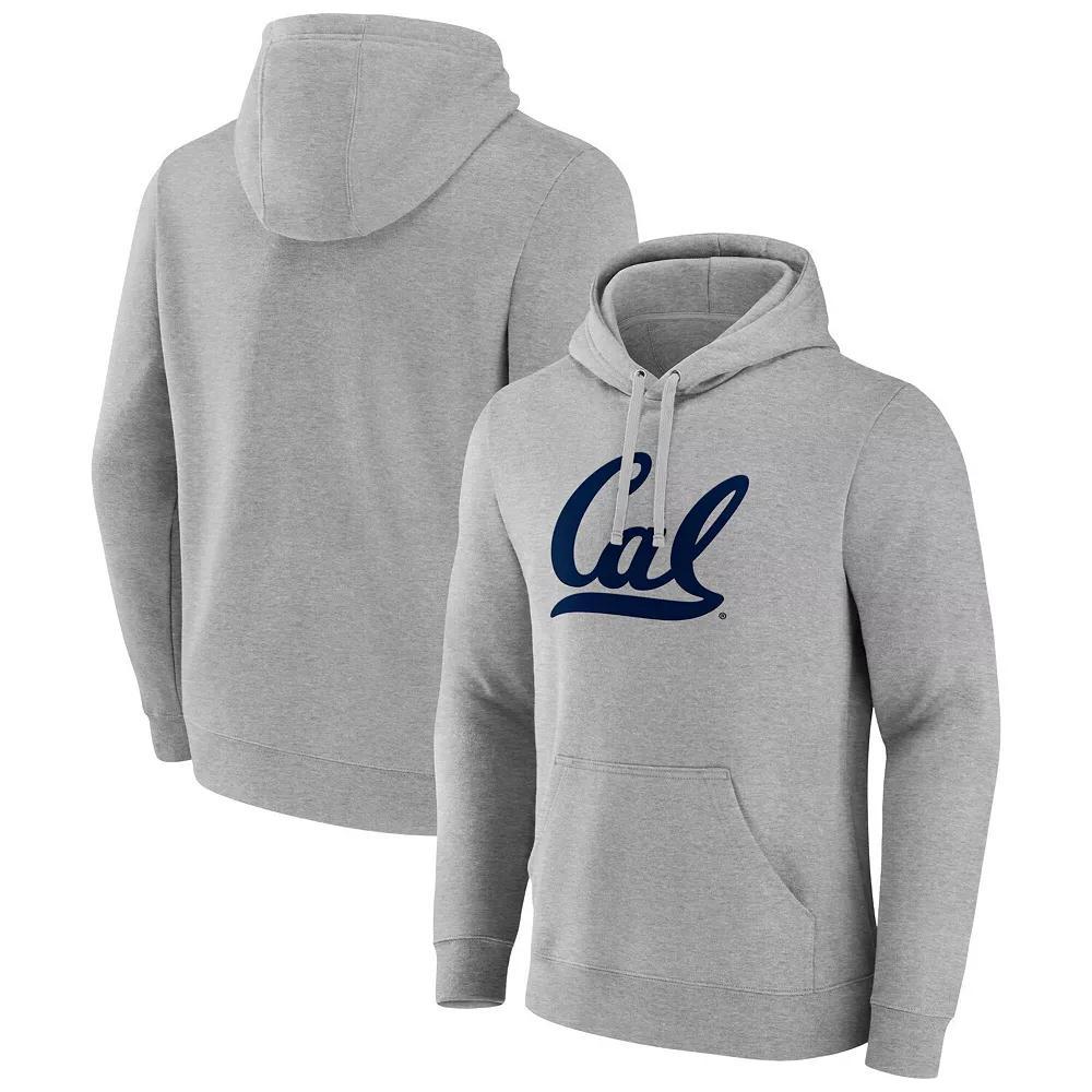 Men's Fanatics Gray Cal Bears Fleece Pullover Hoodie,  Product Image
