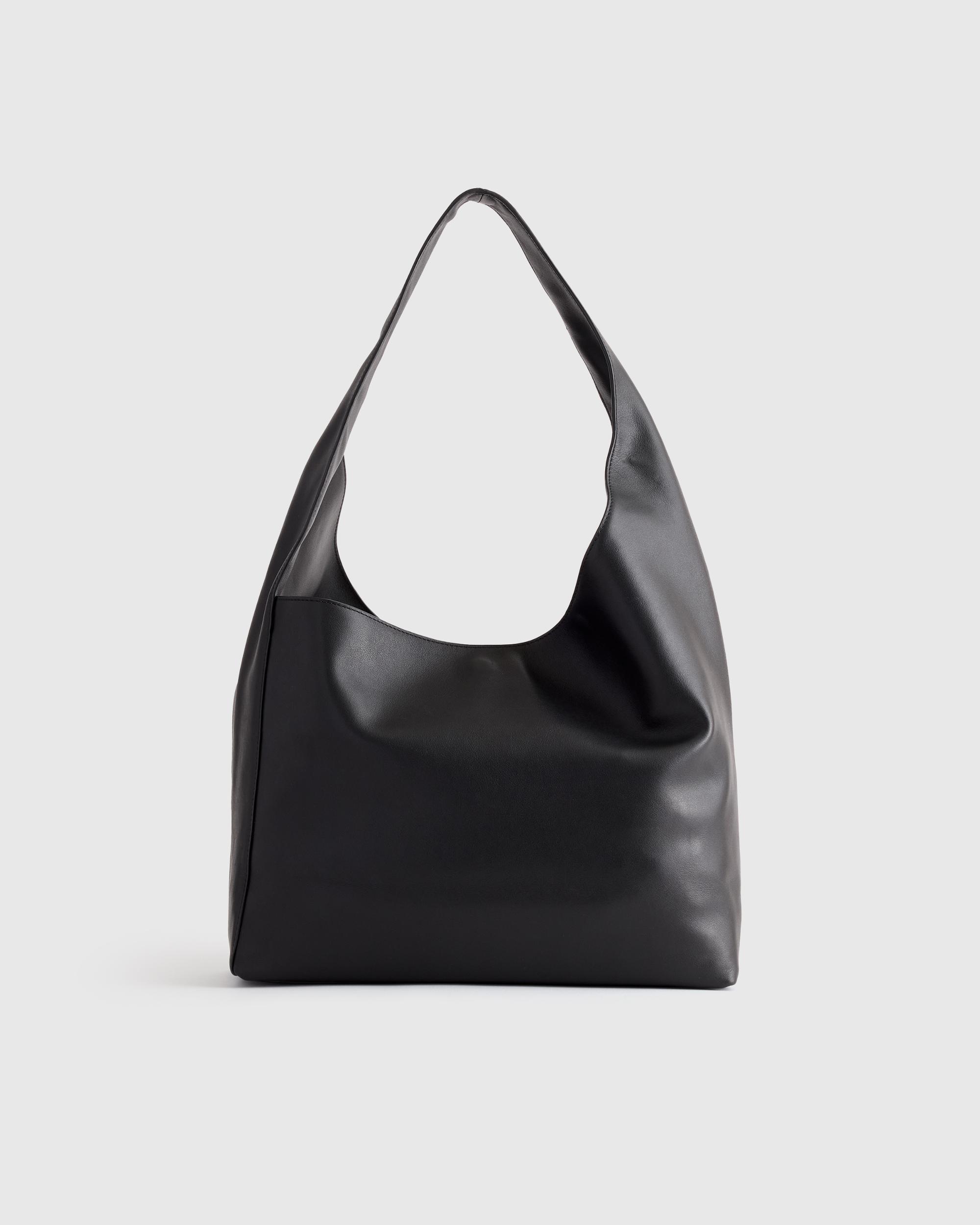 Quince | Women's Italian Leather Slouchy Shoulder Bag Product Image