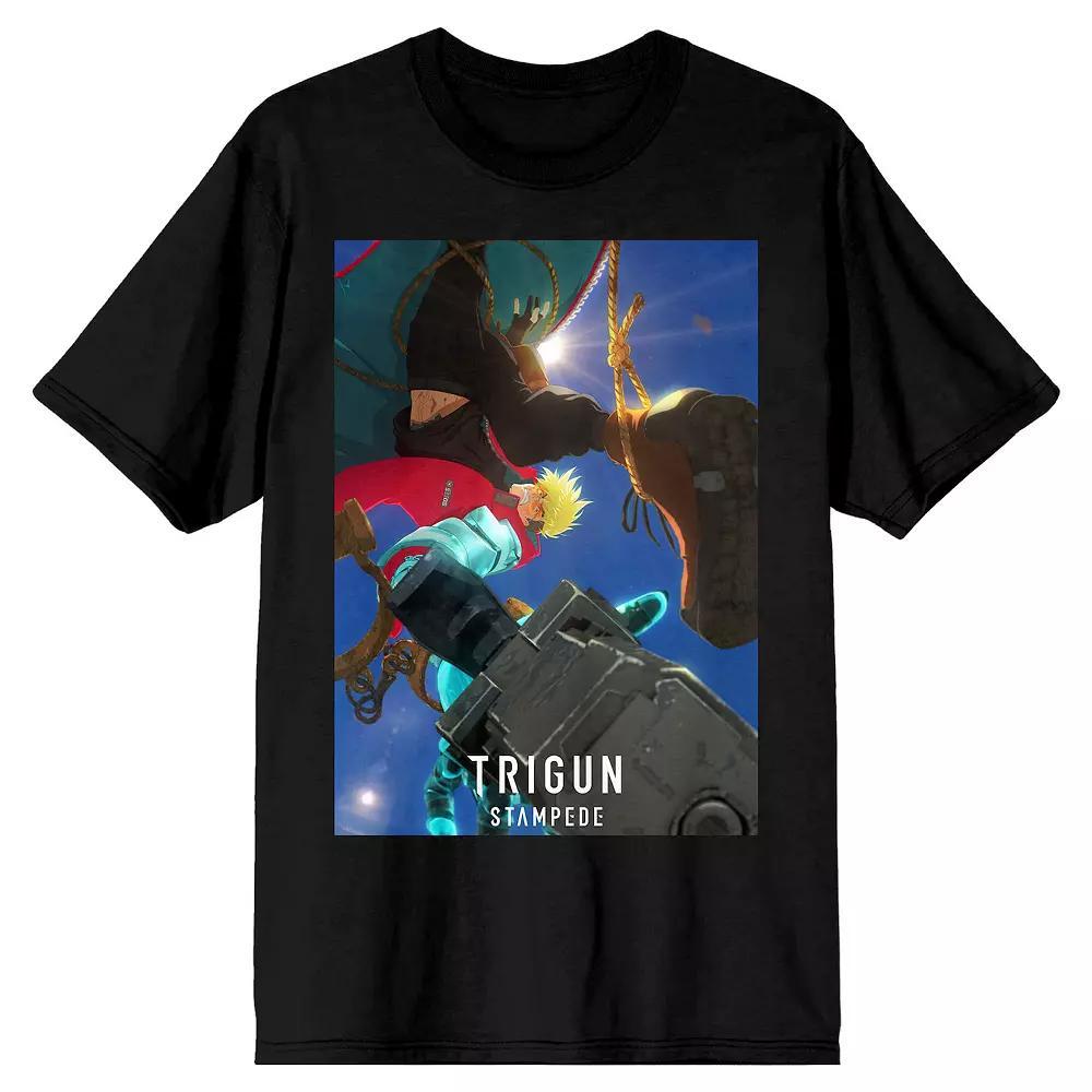 Men's Trigun Stampede Vash Graphic Tee, Size: XL, Black Product Image