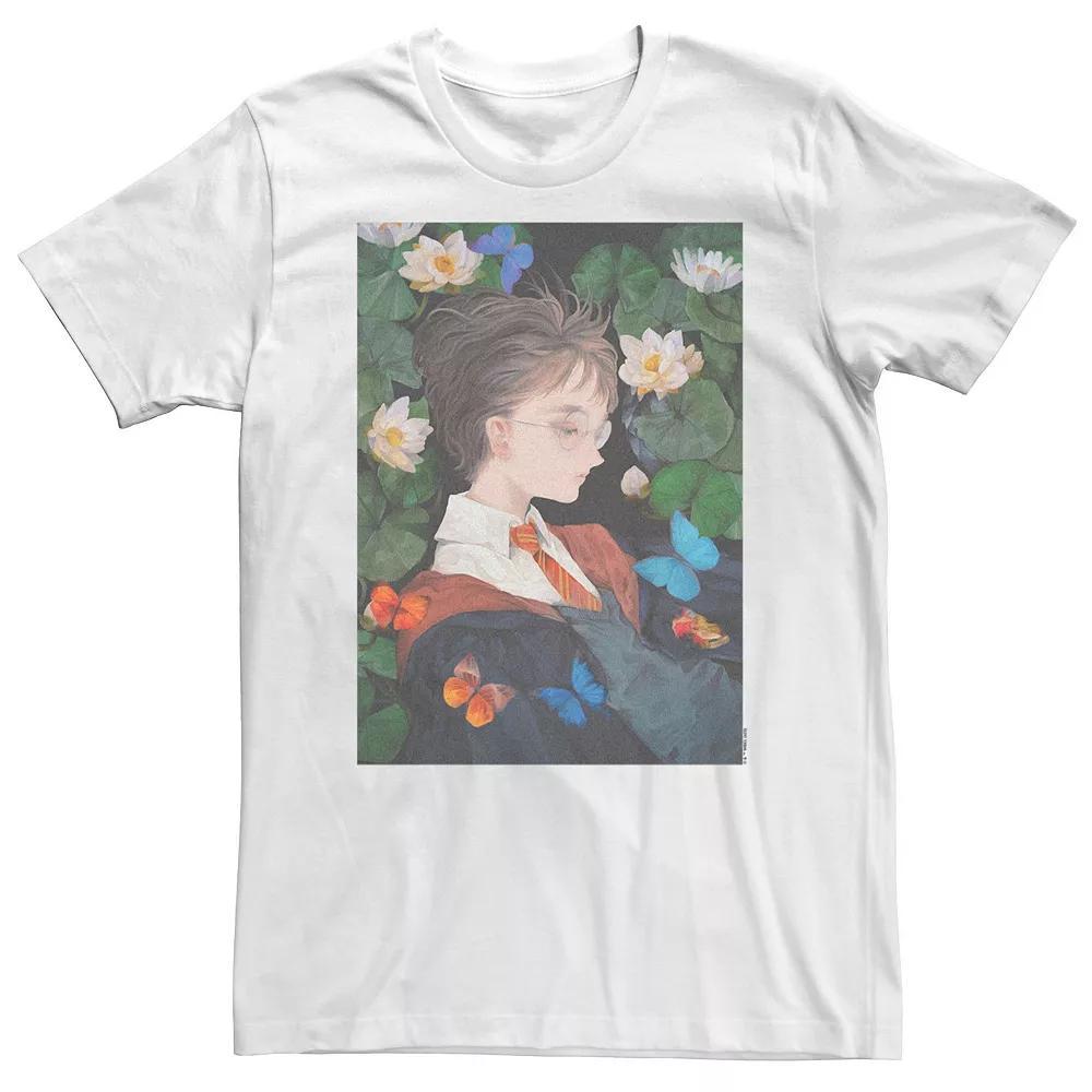 Big & Tall Harry Potter Deathly Hallows 2 Harry Potter Lily Pad Tee, Men's,  Product Image