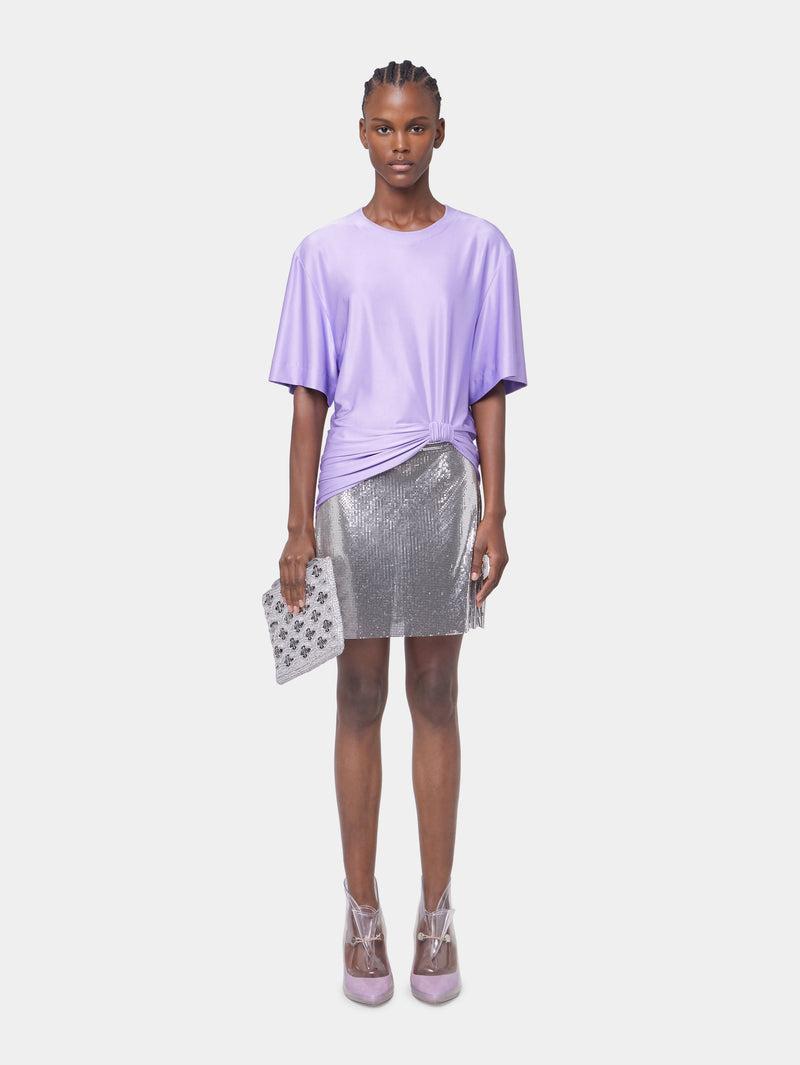 LAVENDER TEE-SHIRT IN JERSEY Product Image