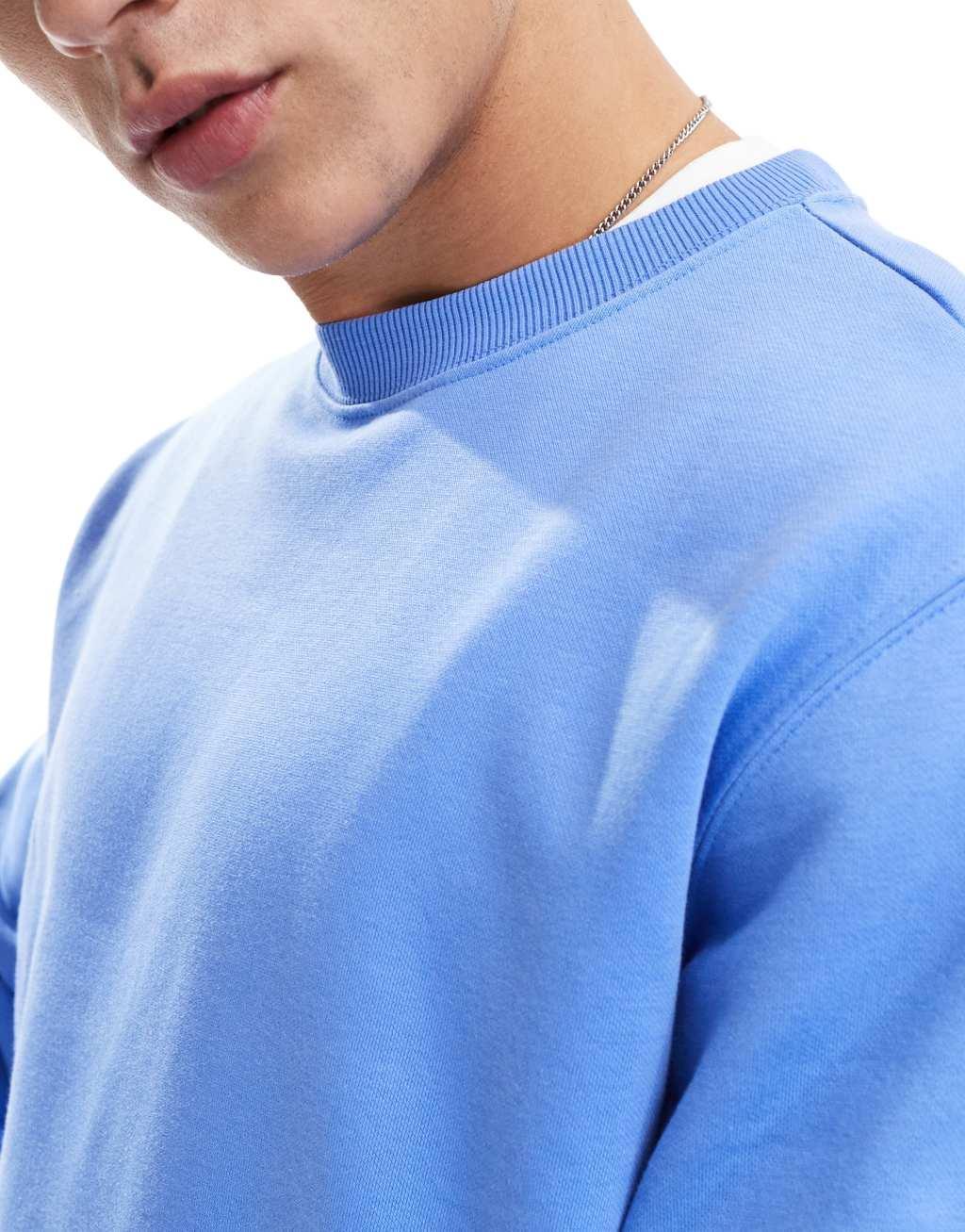 Weekday sweatshirt in blue Product Image