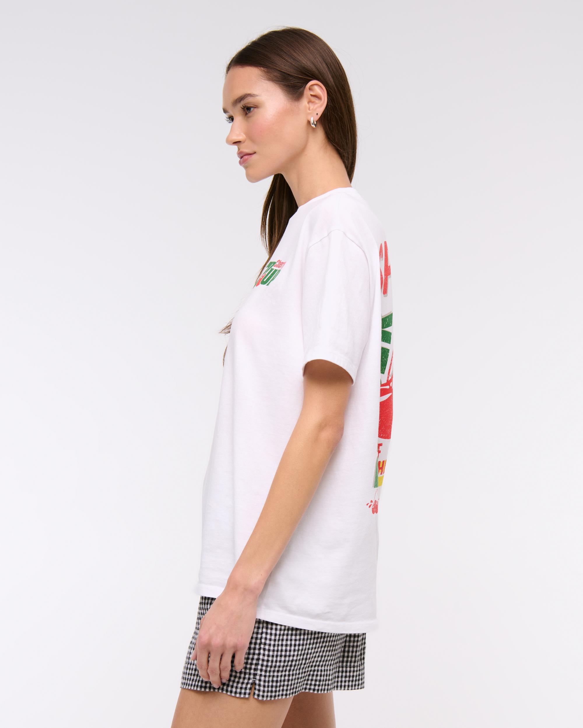 Oversized 7UP Graphic Tee Product Image