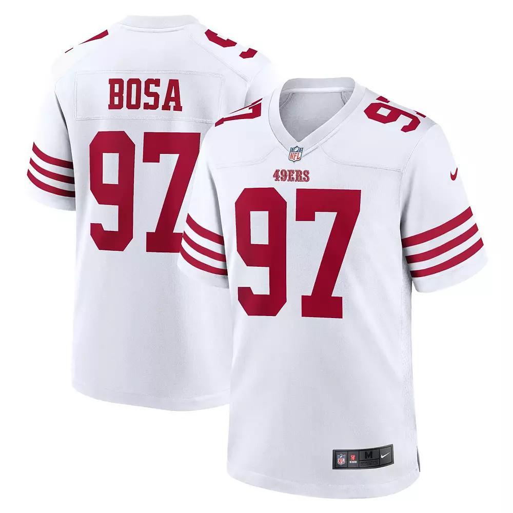 Men's Nike Nick Bosa White San Francisco 49ers Player Game Jersey,  Product Image