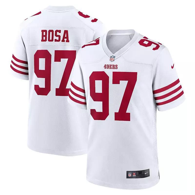 Men's Nike Nick Bosa White San Francisco 49ers Player Game Jersey,  Product Image
