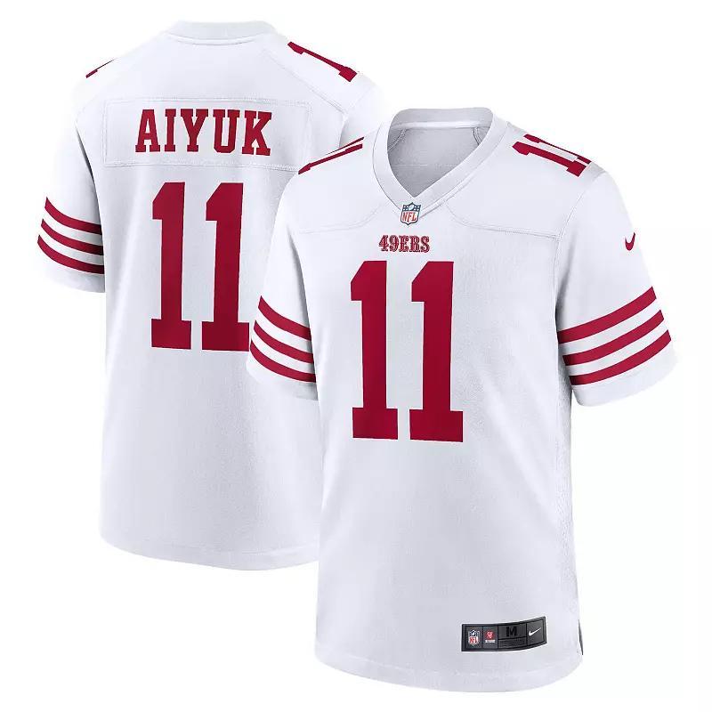 Men's Nike Brandon Aiyuk White San Francisco 49ers Player Game Jersey, Size: 3XL Product Image