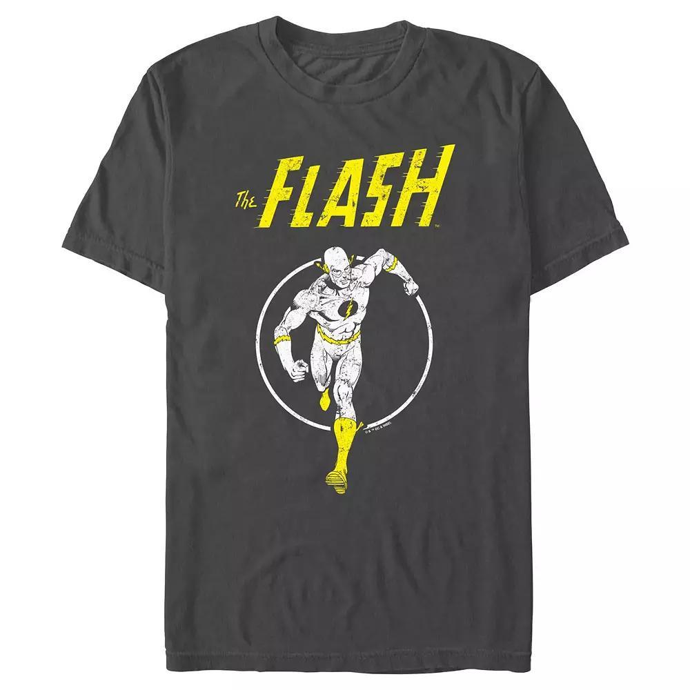 Men's The Flash Distressed Poster Graphic Tee,  Product Image