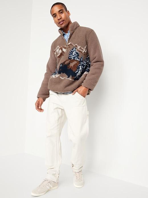 Sherpa Fair Isle Quarter Zip Product Image