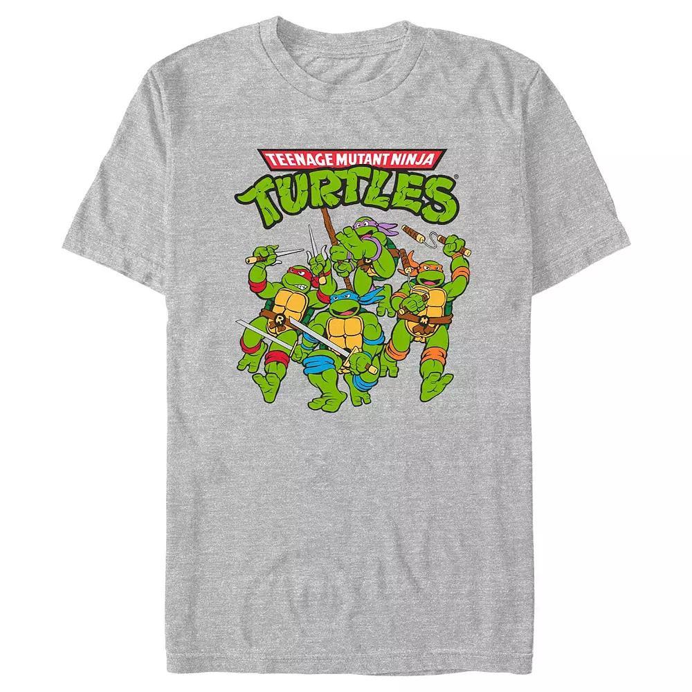 Men's Teenage Mutant Ninja Turtles Power Poster Graphic Tee,  Product Image