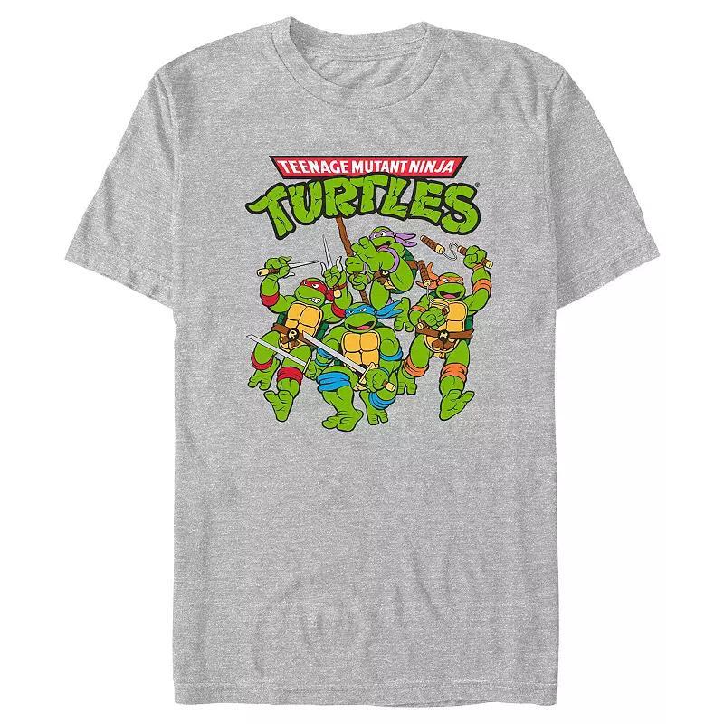 Men's Teenage Mutant Ninja Turtles Power Poster Graphic Tee,  Product Image