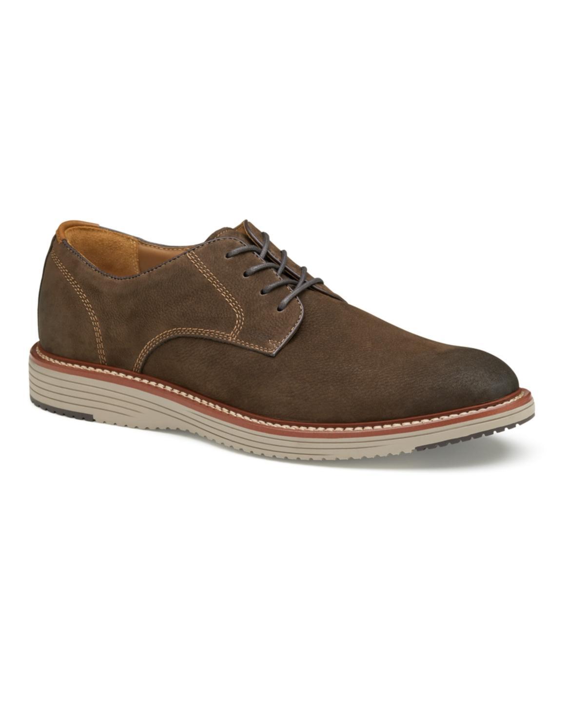 Johnston  Murphy Mens Upton Nubuck Plain Toe Oxfords Product Image